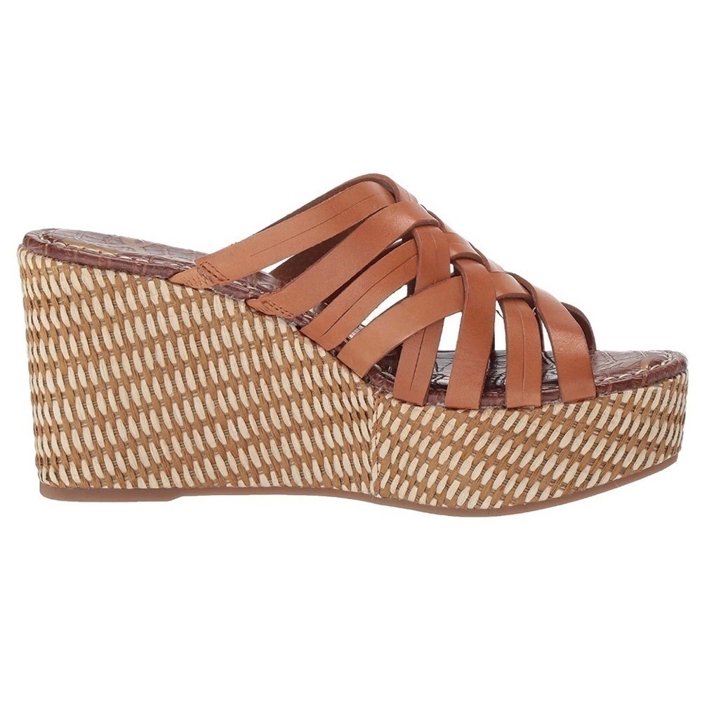 NWOB Sam Edelman Devon Wedge Slide Sandals - Picture 4 of 11